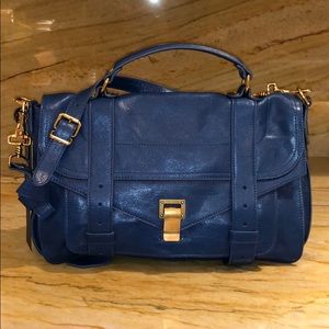 Proenza Schouler PS1, sz Medium, in Peacock.